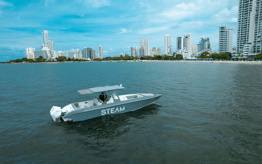alquiler de lanchas para las islas del rosario - lancha steam