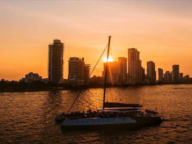 atardecer en crucero